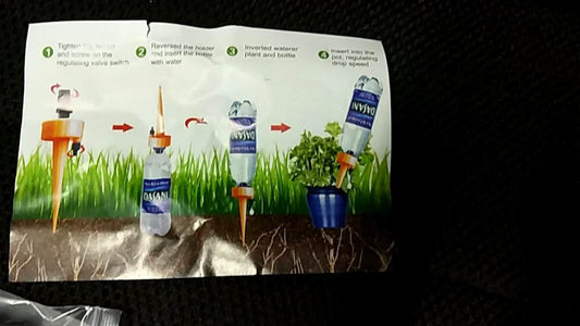 6pcs Automatic Drip Plant Watering System, Self-Watering Solution for Indoor & Outdoor Plants