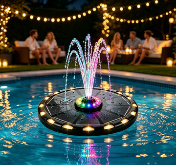 [PRE-ORDER] Solar Bird Bath Fountain with LED Lights