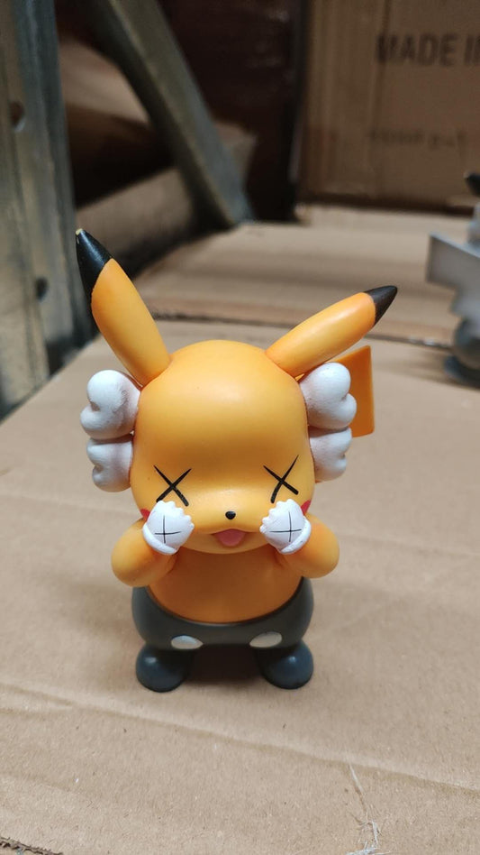 Cute Pikachu-Style Vinyl Figures – Set of 3