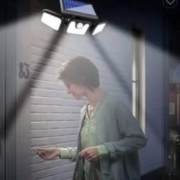 Solar light Motion Sensor Waterproof Led Night Light Security Wall Outdoor for Garage Garden
