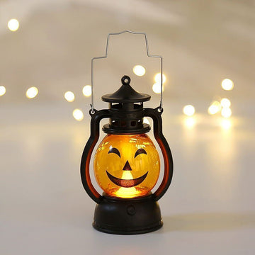 Bulk buy $10 for 6 pcs Creative Halloween Pumpkin Lamp Decor Hanging Ornament