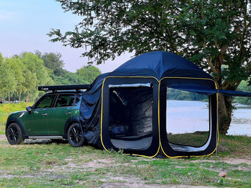 Car Tents with 4 sides flycreen Connected to Vehicle Universal fit