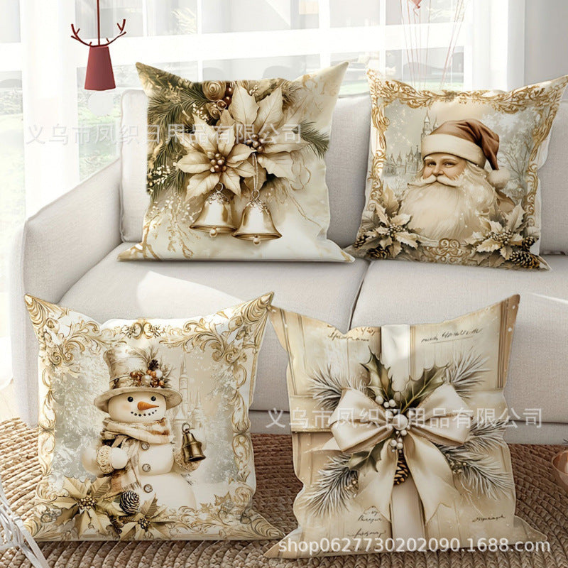 Christmas Pillow Case Christmas Tree Christmas Gift Decoration Christmas Home Sofa Cushion